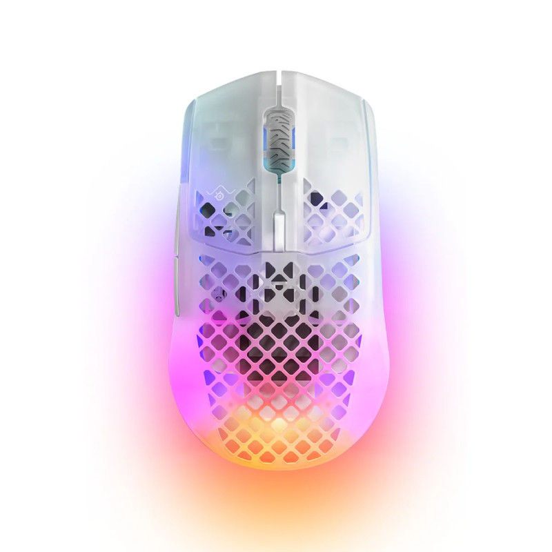 SteelSeries Aerox 3 Wireless Gaming Mouse 2022 Edition - Ghost - فأرة